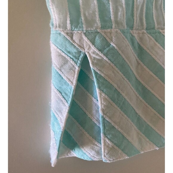 Izod Womens Button Down Shirt Striped 3/4 Cuffed Sleeves Size 2X - Picture 5 of 11